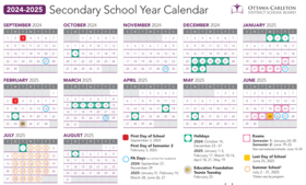 School Year Calendar